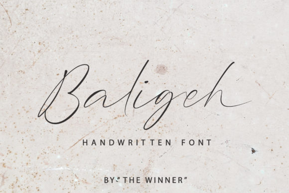 Baligeh: A Thoughtful Script Font for Editorial Warmth
