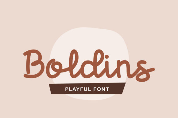 Boldins: A Joyful Handwritten Font for Makers