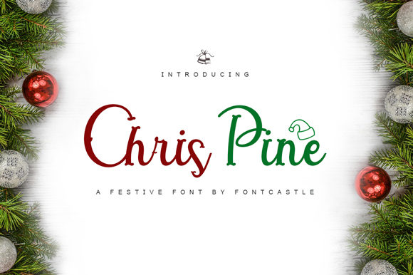 Chris Pine: A Festive Handwritten Font for Scroll-Stopping Campaigns