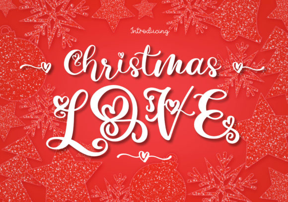 Christmas Love: A Handwritten Font for Holiday Digital Branding