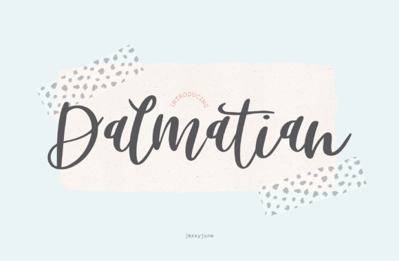 Dalmatian: A Handwritten Font That Feels Like Your Best Creative Instinct
