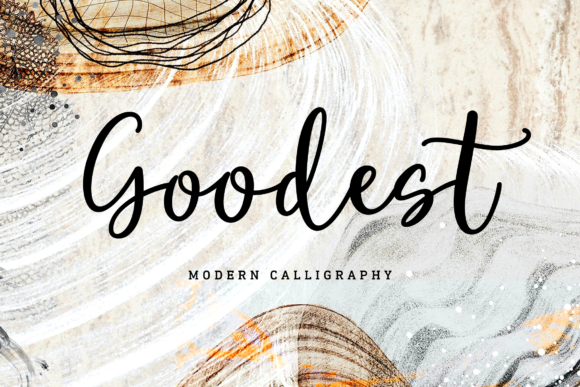 Goodest: A Modern Script Font for Digital Branding