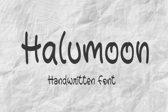 Halumoon: A Handwritten Font That Builds Warmth and Trust