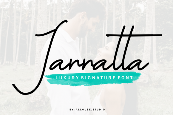 Jannatta: A Thin, Flowing Handwritten Font for Real Branding