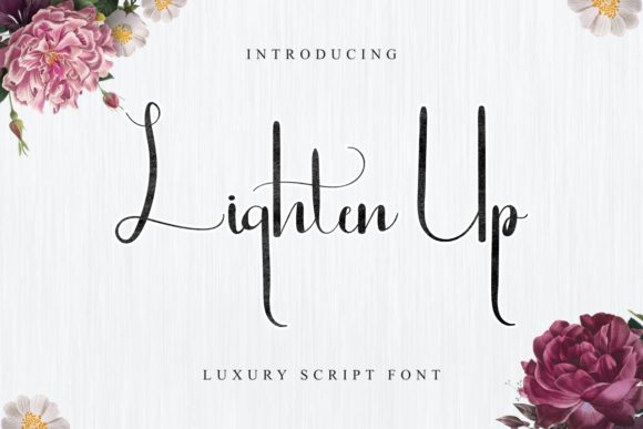 Lighten Up: A Script Font That Makes Your Brand Feel Effortlessly Polished
