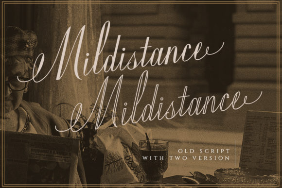 Mildistance: A Handwritten Font That Feels Like Home