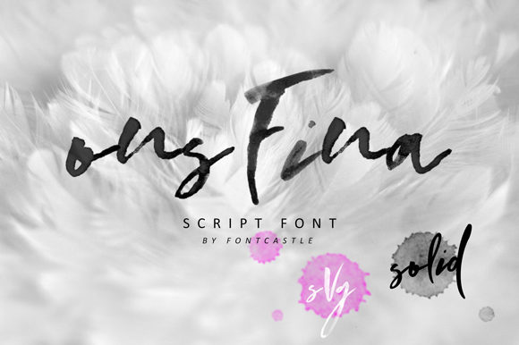 OnsFina: A Handwritten Font That Builds Brand Trust