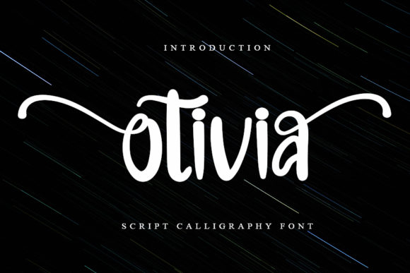 Otivia: A Sweet & Clean Script Font for Handmade Creators