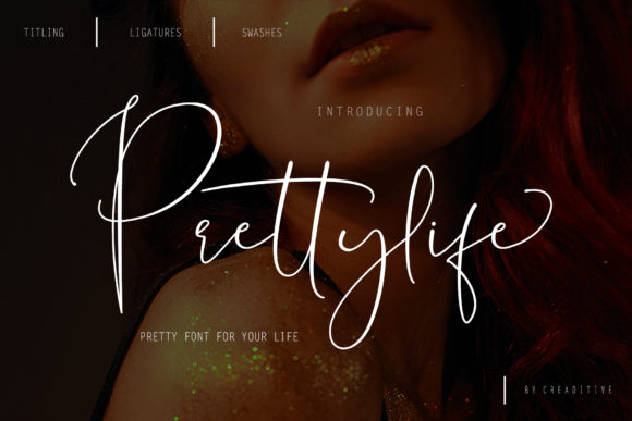 Prettylife: A Delicate Handwritten Font for Digital Branding