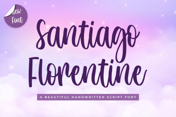 Santiago Florentine: A Sweet Script Font for Handmade Charm