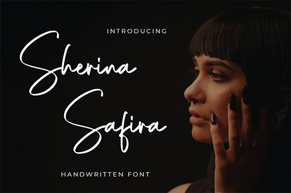 Sherina Safira: A Stunning Script Font for Handmade Creators