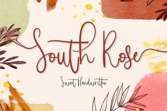 South Rose: A Modern Handwritten Font for Scroll-Stopping Campaigns