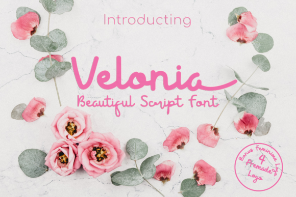 Velonia: A Sweet Handwritten Font for Joyful Digital Branding