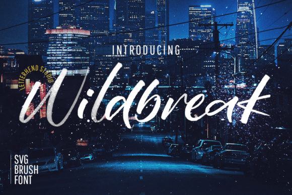 Wildbreak Handwritten Font for Crafters & Sellers
