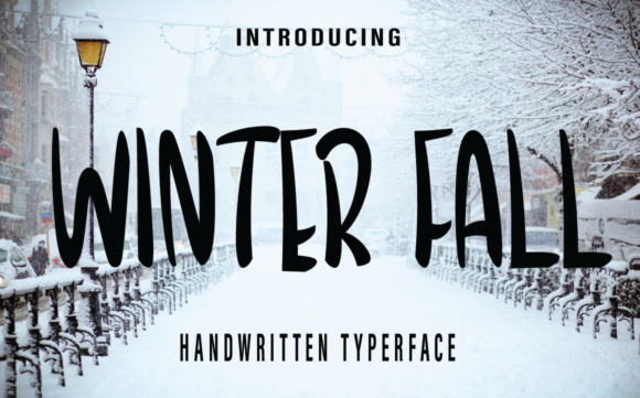 Winter Fall: A Handwritten Font That Makes Your Brand Feel Thoughtful