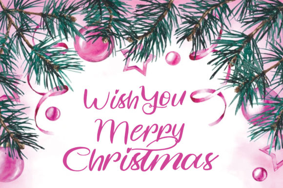 Wish You Merry Christmas: A Thoughtful Script Font for Editorial Warmth