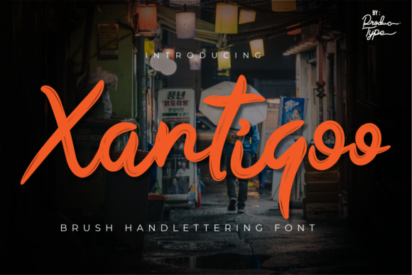 Xantiqoo: A Handwritten Display Font That Stands Out in Fast-Scrolling Feeds